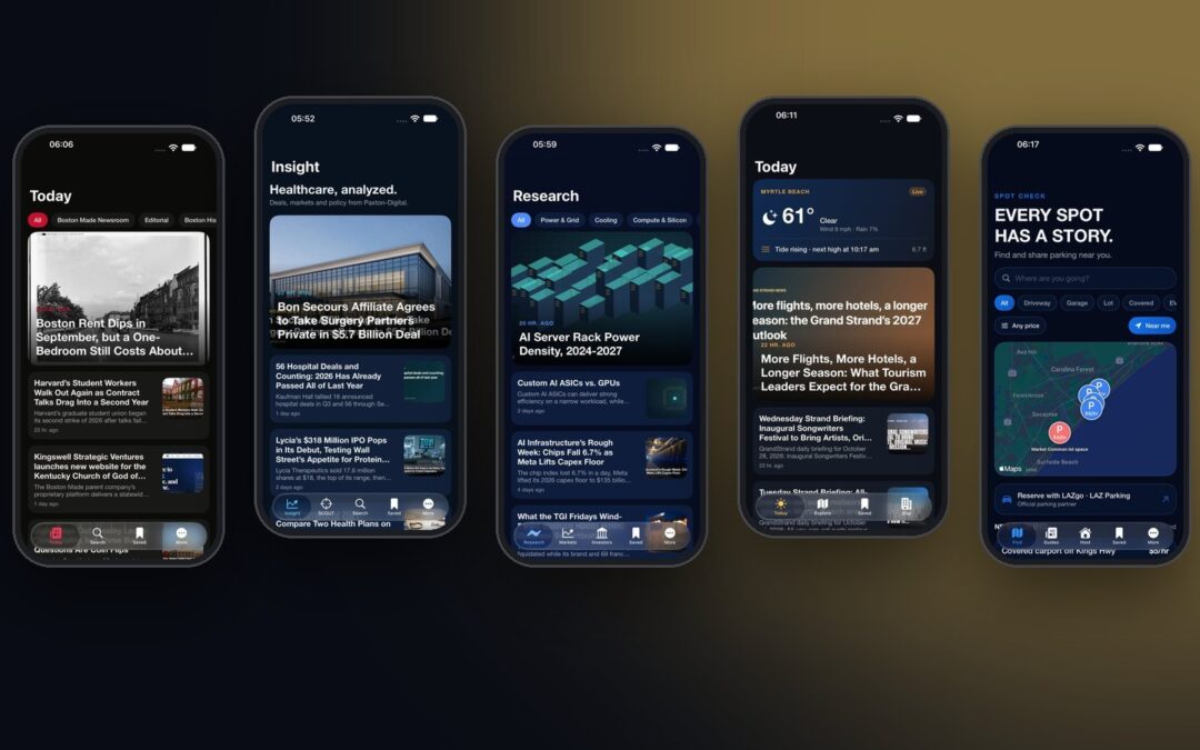 Five Boston Made Apps Are Coming to iPhone, iPad and Apple Watch